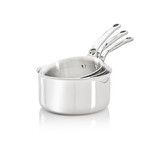 Set de 3 casseroles inox Affinity o 16/18/20 cm