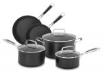 Set de 5: poele 24 + 30cm, Casserole 16 + 18cm, Marmite basse 24cm