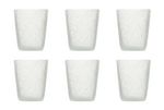 Set de 6 Verres a eau en plastique incassable 300 ml Transparent