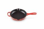 Skillet en fonte emaillee Rond 20 cm Cerise
