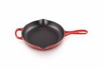 Skillet en fonte emaillee Rond 23 cm Cerise