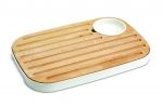 Slice & Serve - Planche a tapas double (pain et fromage) 35.2 x 23.2 x 3.4 cm Jo