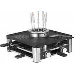 Station Gourmet 3-en-1 Grill / Fondue / Raclette jusqu'a 8 personnes