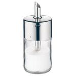 Sucrier poudre en verre & inox