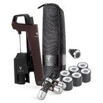 Systeme de service au verre Timeless Six rouge Hermitage