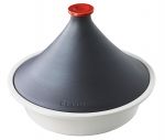 Tajine rouge 32cm Revolution (porcelaine tous feux dont induction)+ couvercle