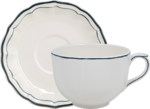 Tasse & soucoupe jumbo FILET ACAPULCO