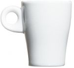 Tasse expresso 8 cl en porcelaine blanche 'Fluto' de Pillivuyt - empilables