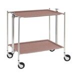 textable 2 et. chromee Secret vieux rose