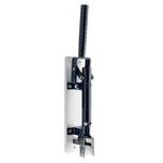 Tire-bouchon mural caviste Bleu Nuit etoilee avec support en bois gris clair 110