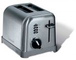 Toaster en acier brosse - 2 tranches