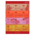 Torchon calendrier 2024 Paysages