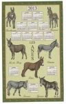 Torchon calendrier anes 2013 (metis lin/coton)