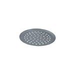 Tourtiere ronde basse en aluminium a perforations de 10mm o 24 cm
