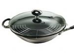Wok Sonate inox antiadherant 30  cm  induction