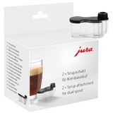 Accessoire reservoir pour sirop a double embout (EA) lot de 2