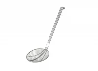 Araignee a friture en fil inox 18 cm