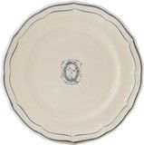 Assiette Canapes 16.5 cm Q FILET BLEU MONOGRAMME
