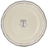 Assiette Canapes 16.5 cm T FILET BLEU MONOGRAMME