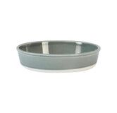 Assiette Creuse Gris Oxyde Cantine 20 cm