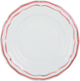 Coffret de 4 Assiettes Creuses FILET Corail