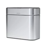 Bac a compost 4L. en acier brosse