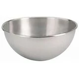 Bassine 1/2 spherique inox o 35 cm