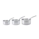 Batterie de 3 casseroles Alchimy o 16 cm, 18 cm & 20 cm