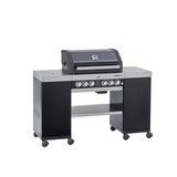 BBQ Videro G4-SL avec ilot cuisine, 30mbar noir
