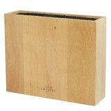 Bloc couteaux en bois de hetre rectangulaire GM