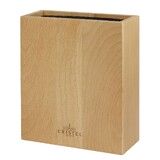 Bloc couteaux en bois de hetre rectangulaire PM