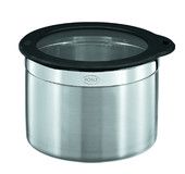 Boite haute avec couvercle fraicheur en verre 16 cm