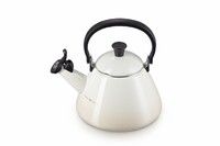 Bouilloire Kone 1.6 L en acier emaille Meringue