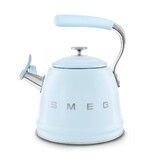 Bouilloire sifflante 2,3L style "Annees 50" Bleu Azur