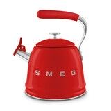 Bouilloire sifflante 2,3L style "Annees 50" Rouge