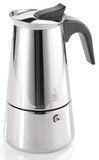 Cafetiere italienne acier inoxydable EMILIO, 6 tasses
