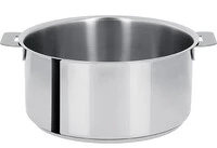 Casserole 18 cm Inox Mutine Amovible