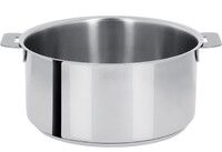 Casserole 20 cm inox Mutine amovible