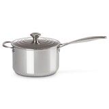 Casserole 20 cm Inox Signature avec poignee et couvercle