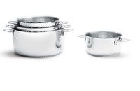 Casserole-faitout Twisty en inox O 20 cm