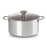 Cocotte 24 cm Inox Signature avec couvercle
