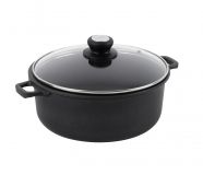 Faitout choc extreme couv.verre o28