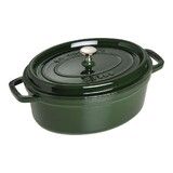 Cocotte ovale 29 cm Basilic