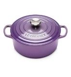 Cocotte ovale signature 31cm ultra violet
