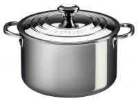 Cocotte Signature en Acier Inoxydable Ronde 20 cm