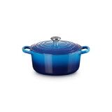 Cocotte ronde 22 cm Azur