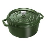 Cocotte ronde 24 cm Basilic