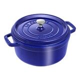 Cocotte ronde 24 cm Bleu intense