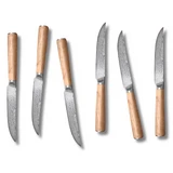 Coffret 6 couteaux a Steak Damas Ryoma