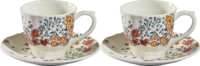 Coffret de 2 Tasses & Soucoupes The US Poesie